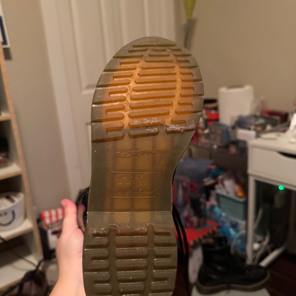 Barley Worn 1460 Doc Marten Boots - Picture 5 of 5